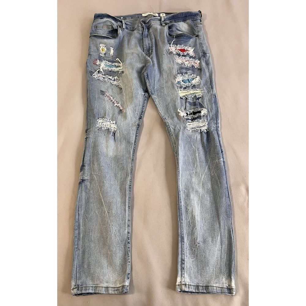 EVOLUTION In Design‎ Rich Rich Denim Jean 42 Blue Men's